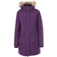 Trespass Women's Bettany DLX Down Parka Jacket - Wild Purple