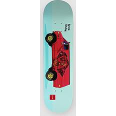 Med griptape Decks Chocolate Vanners Deck Skateboard Deck Tershy Blå/Rød/Gul 8.25"