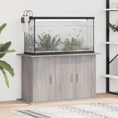 vidaXL Akvariebord 101x41x58 konstrueret træ sonoma-eg