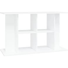 VidaXL Fisk & Krybdyr Kæledyr vidaXL Akvariebord 100x40x60 konstrueret træ hvid