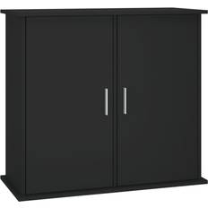 vidaXL black, 81 73 Aquarium Stand Fish Tank Cabinet Aquarium Engineered Wood