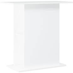 Animali domestici vidaXL Supporto Per Acquario Bianco 75x36x72.5 cm Legno Multistrato