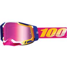 100% Gafas 100% Mission Mirror Pink Lens Racecraft Goggles