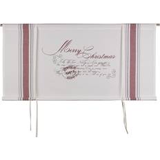 Bomuld Roll-up gardiner Fondaco Santa Rullegardin 140 cm Hvid Foldegardin