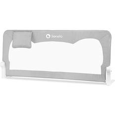 Bedside Crib Lionelo Barrière De Lit Bébé Hanna Gris 150x66cm