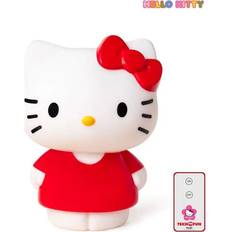 Teknofun Hello Kitty LED med fjernbetjening Rød Natlampe