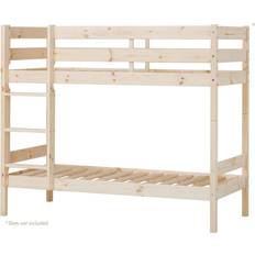 Letti a Castello HoppeKids ECO Comfort 70x160 cm Con Doghe - Legno Naturale Letto a Castello