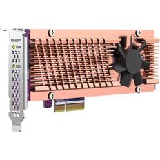 QNAP Kontrollerkort QNAP QM2-2P-344A PCIe 3.0 expansionskort