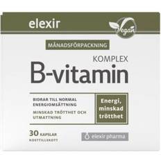 Vitaminer & Kosttilskud Elexir Pharma B-Vitamin Complex 30 30 stk