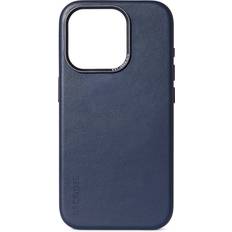 Decoded iPhone 15 Plus Skal Leather Backcover True Navy