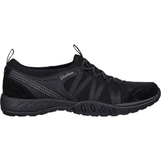 Skechers Suede Trainers Skechers Breathe-Easy Rugged W - Black