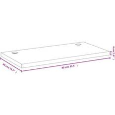 vidaXL Bordplade Skrivebord