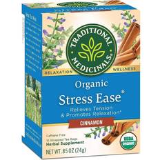 Lactose Free Tea Traditional Medicinals Stress Ease Cinnamon Tea 16 1