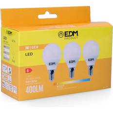 Light Bulbs Edm LED-lampe 5 W E14 G 400 lm 3200 K