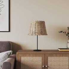 Rattan Lamp Parts vidaXL Lamp Brown Ø30x20 cm Shade