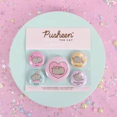 Botones Pusheen Official Pin Backed Badge Pack NAH