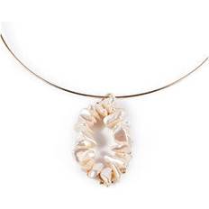 Damhalsband Shabama Mississippi Luxe Mässing Pärlor