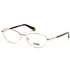 Occhiali da vista e da lettura Guess GU8238 032 Gold Size Frame Only Blue Light Block Available Light Gold