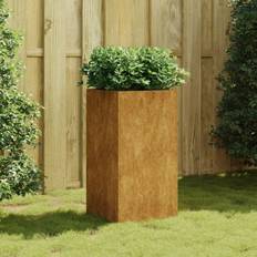 vidaXL Planter 40 x 40 x 80 cm Corten Steel