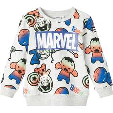 Marvel Sweatshirts Name It Filup Marvel Sweatshirt - Light Grey Melange (13215450)