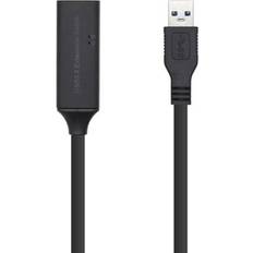 Cables Aisens Adaptador USB A105-0408 10m