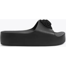 Kurt Geiger London Eagle Plain Chunky Sliders, Black