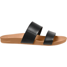 Reef Cushion Bounce Vista Sliders - Black Natural