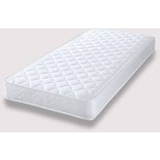 Single Beds - White Spring Mattress Starlight Beds Wellington Memory Single Coil Spring Matress 90x190cm