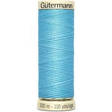 Blue Sewing Thread Gutermann 100m sew-all thread 196