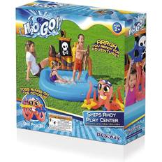 Inflatable Water Play Set Bestway H2OGO! Ships Ahoy Play Center Splash Pool