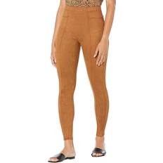 Brown - Women Leggings Spanx High Waist Leggings - Rich Caramel