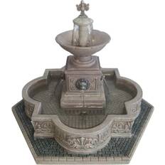 Brown Fountains Modular Plaza Fountain