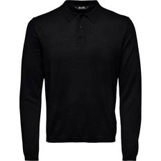 Only & Sons Onswyler Life Ls Polo Knit Black