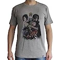 Naruto ABYstyle Shippuden TShirt Group Herren Grau