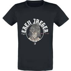 Difuzed Attack On Titan Eren Jaeger T-Shirt black