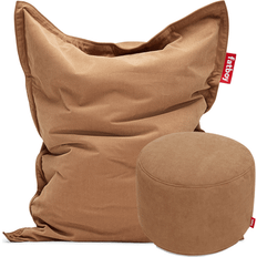 Poltrone sacco Fatboy Aktionsset Original Slim Sitzsack Cord 155 x 120 cm Pouf H 35 cm / Ø 50 cm Poltrona sacco