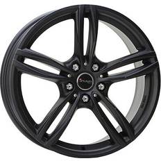 Jantes de voiture Avus Alufelge af15 fur bmw 8x18 5x112 matt black rdk