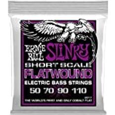 Accessoires Musicaux Ernie Ball 2817 Power Slinky Flatwound Short Scale 50-110