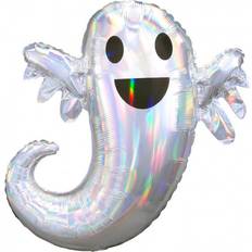 Halloween Talballoner Amscan Holografisk Spøgelse Folieballon