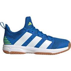 Blå Innendørssko Adidas Juniur Stabil Indoor Shoes - Royal Blue/White/Lucid Lemon