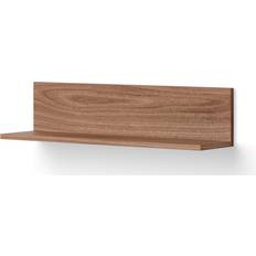 NEW WORKS. Tana Walnut Væghylde 186cm