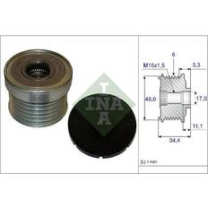 Generatori INA Puleggia Alternatore BMW LOTUS 535 0183 10