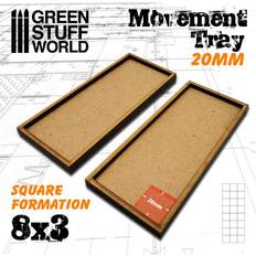 Briefkörbe reduziert Stuff World MDF Regimentsbases 20mm 8x3