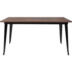 Brown Dining Tables Flash Furniture Kenneth Dining Table 30.2x60"