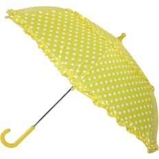 Umbrellas IRain Kids Polka Dot Umbrella Yellow