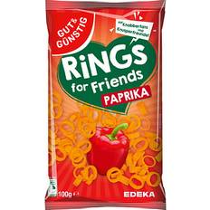 Gewürze, Würzmittel & Saucen GUT&GÜNSTIG Kartoffelringe Paprika Chips 100,0