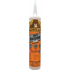 Gorilla 10 silicone sealant, clear. kitchen, bath, window. 8050002 1pcs