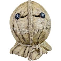 Trick or Treat Studios Sam Burlap Deluxe Halloween Full Head Mask Tan