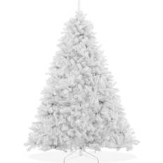 White Christmas Trees Casafield Spruce White Christmas Tree 90"