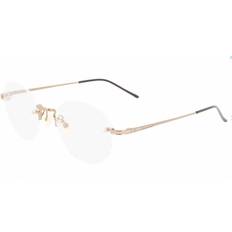 Glasögon & Läsglasögon Calvin Klein CK22112T 717 Guldiga Endast Båge Män